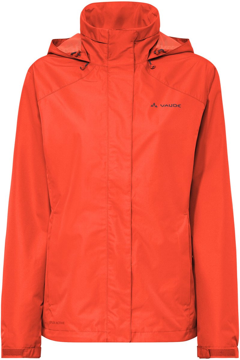 VAUDE Escape Bike Light Jacket, Hardshell Jas, Dames Bike-Sports Jassen, Waterdicht, Winddicht, Hardshell, Capuchon, Regular Fit