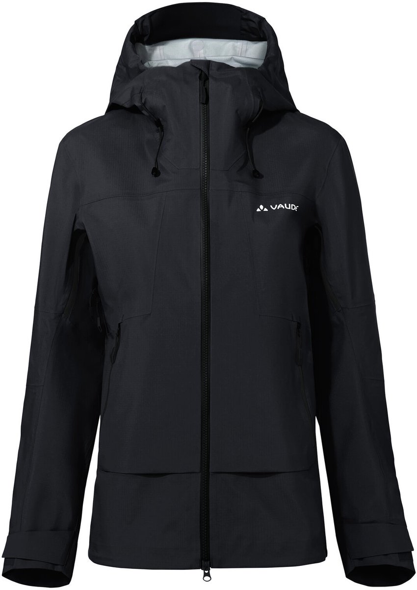 VAUDE Croz Alpine 3L jas, hardshelljas, dames outdoor sportjas, waterdicht, winddicht, hardshell, capuchon, regular fit