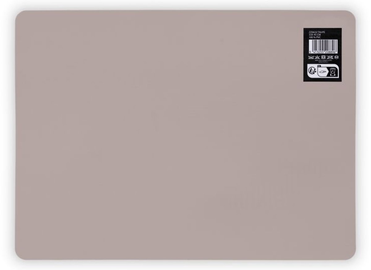 Placemat RIBBO - 33x45 cm, taupe