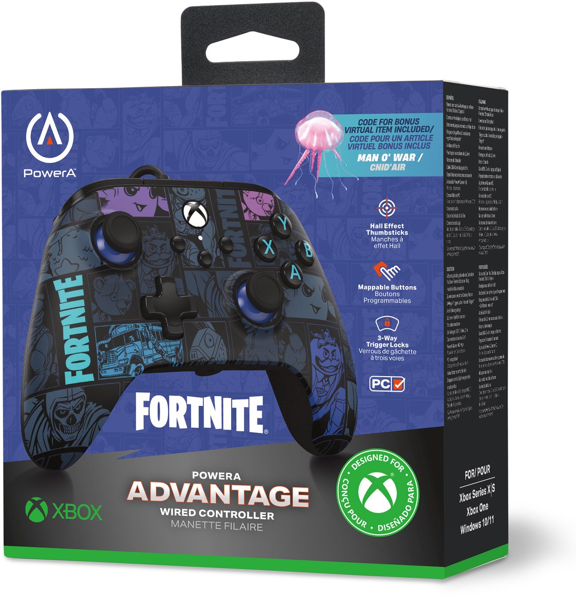PowerA Bedrade Controller - Xbox Series X|S - Fortnite Victory Royale - 3m USB-kabel – foto 8