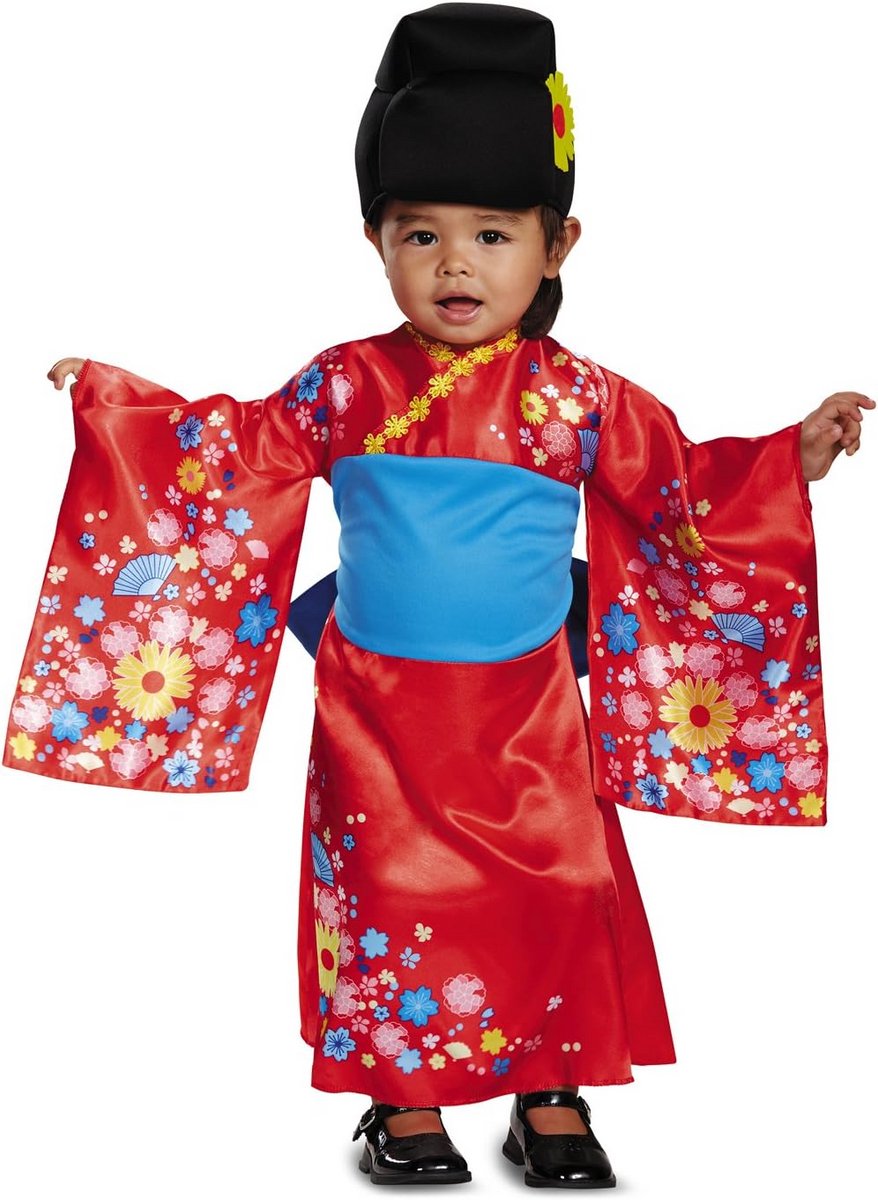 Kimono Kostuum voor Meisjes - Oosters Feestjurk