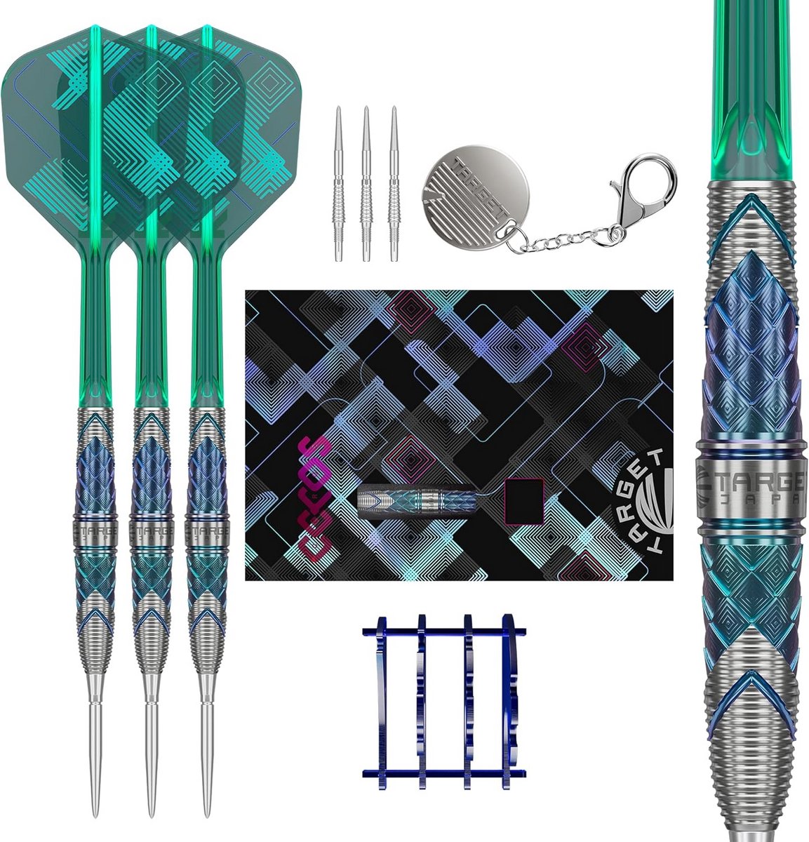 Professionele Steeltip Darts Set 90% Wolfraam Torpedo Profiel Hoge Precisie Vlucht