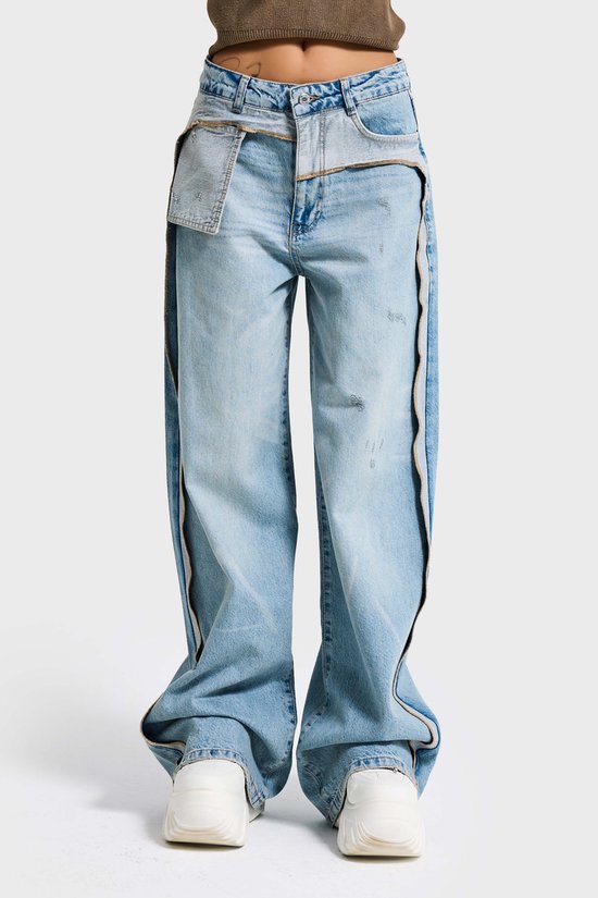 It's Basic - SUPER BAGGY MID RISE JEANS