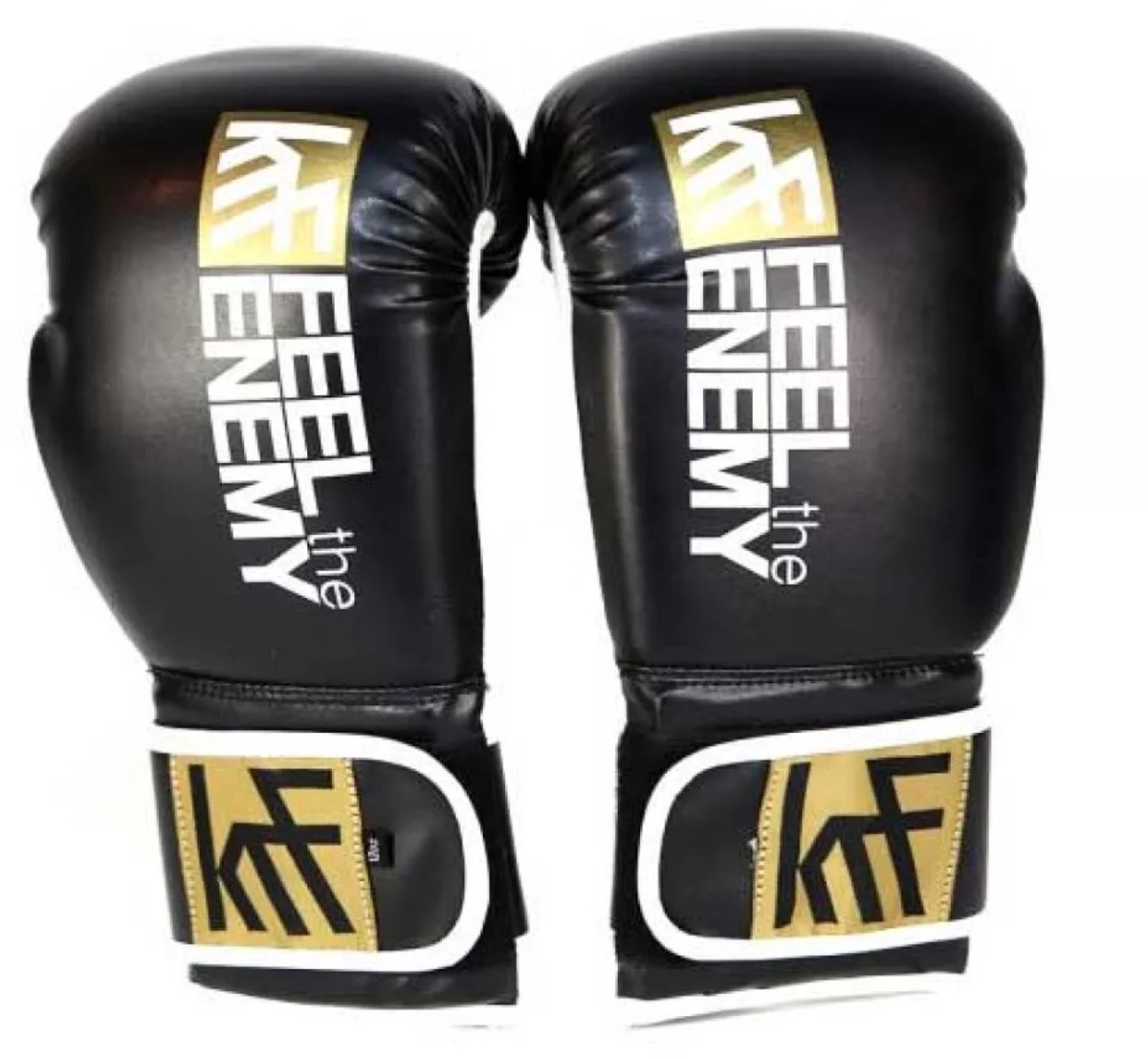 Krf Feel The Enemy New Trainingshandschoenen Zwart 14oz