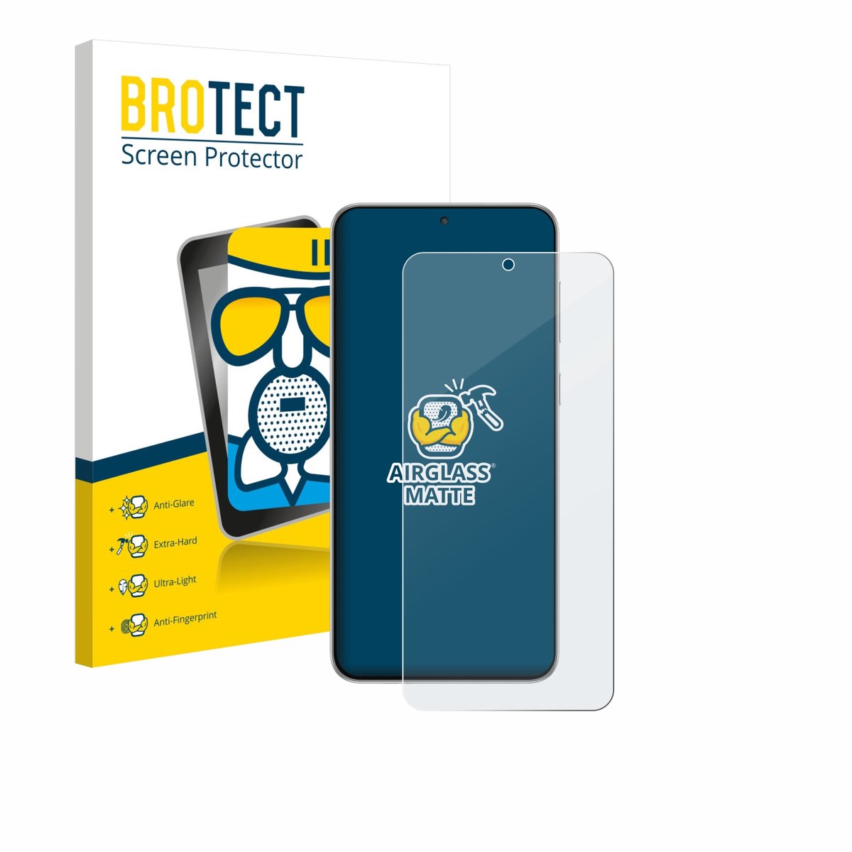 BROTECT - Screenprotector voor Samsung Galaxy F56 - Folie Beschermfolie Beschermglas matte