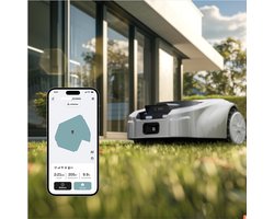 Robotmaaier - Perimeter-vrij - GPS-diefstalbeveiliging - Automatisch opladen - Multi-Smart-bediening