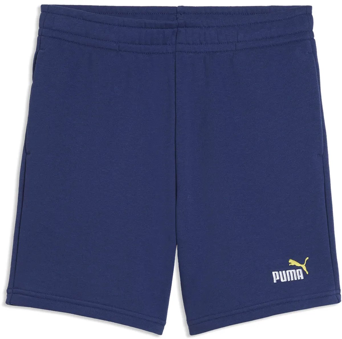 Puma Ess 2 Color Nº1 Logo Korte Sportbroek 13-14 Years Kinderen Blauw
