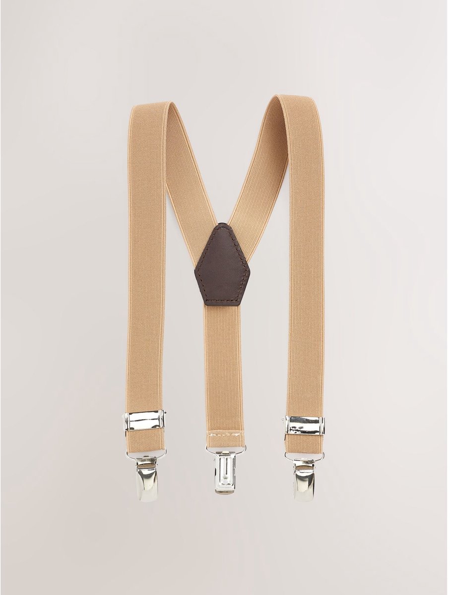 Next - Jongens - Bretels - Naturel