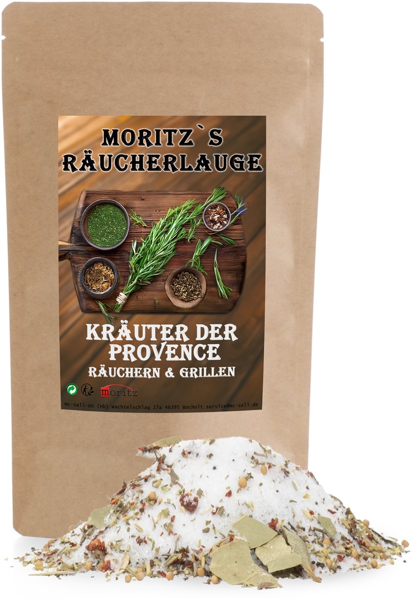 Rookzout kruiden de Provence 600g pekelmix kruiden voor vis vlees BBQ