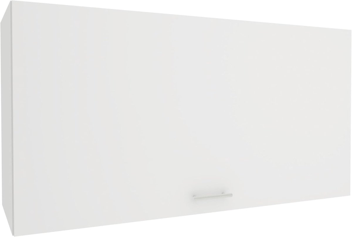 Hangkast - Keukenkast - Keuken Organiseren - 1-deurs - 90 x 34 x 48 cm - Wit
