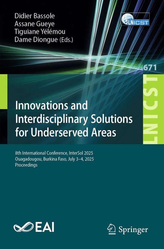 Springer Nature Proceedings Computer Science - Innovations a ... - cover