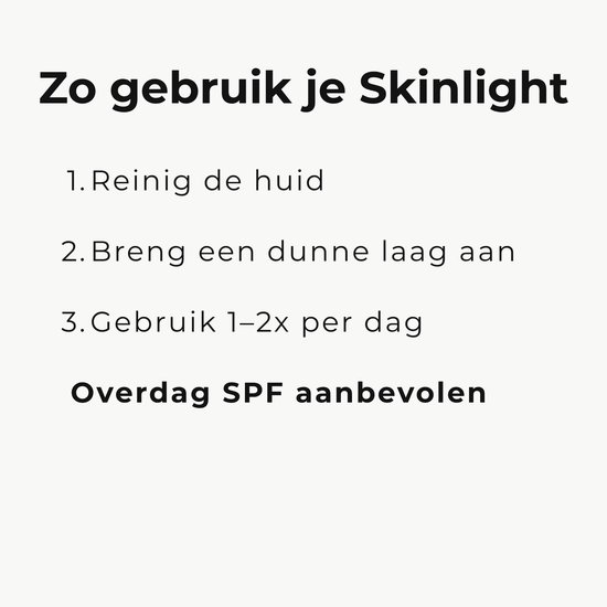 Skinlight Anti Pigment Creme - Melasma Creme - Hyperpigmentatie - Pigmentvlekken Verminderen - Ouderdomsvlekken - Brightening Cream - 60 ml