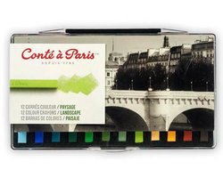 Conté à Paris Sketching Pastelkrijt Set Landscape