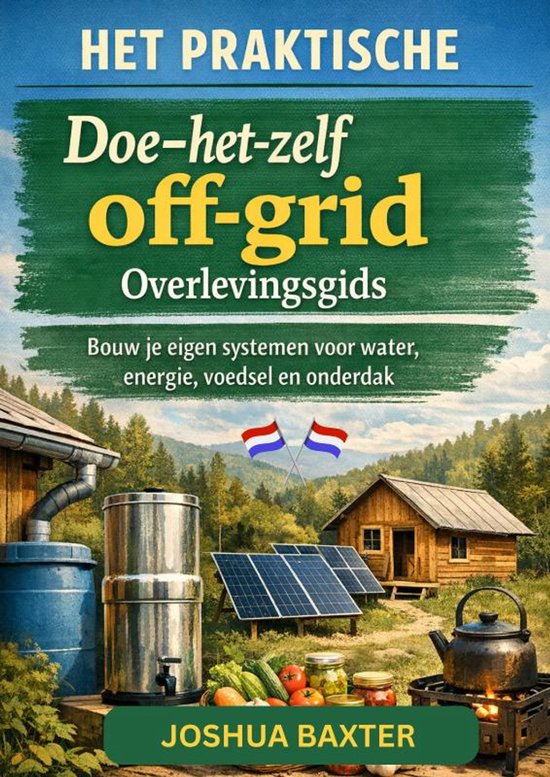 HET PRAKTISCHE Doe-het-zelf off-grid Overlevingsgids - cover