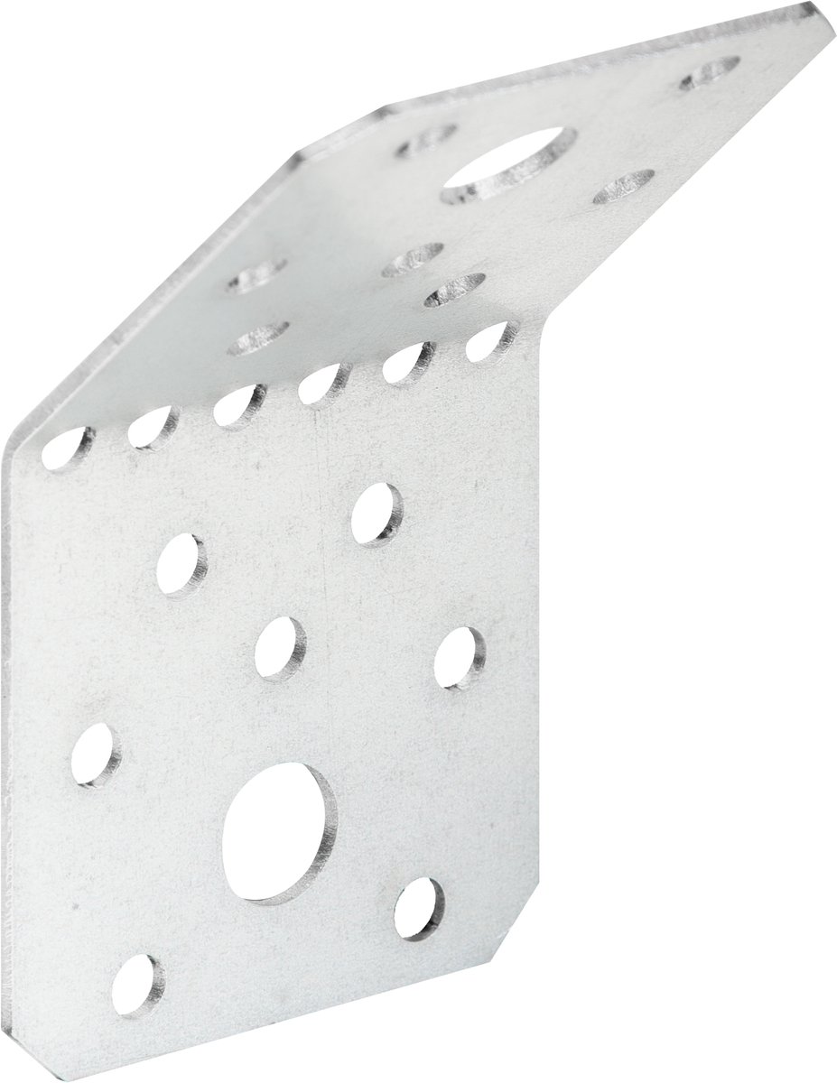 Alberts duoverbinder staal sendzimir verzinkt 84 x 42 x 1,5 mm