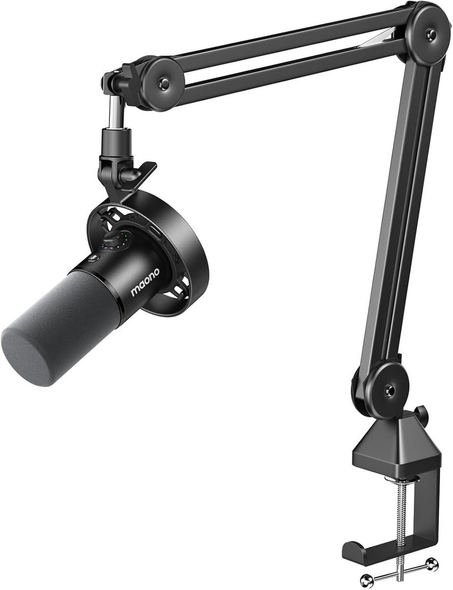 Dynamische USB/XLR Microfoon voor Podcast en Streaming