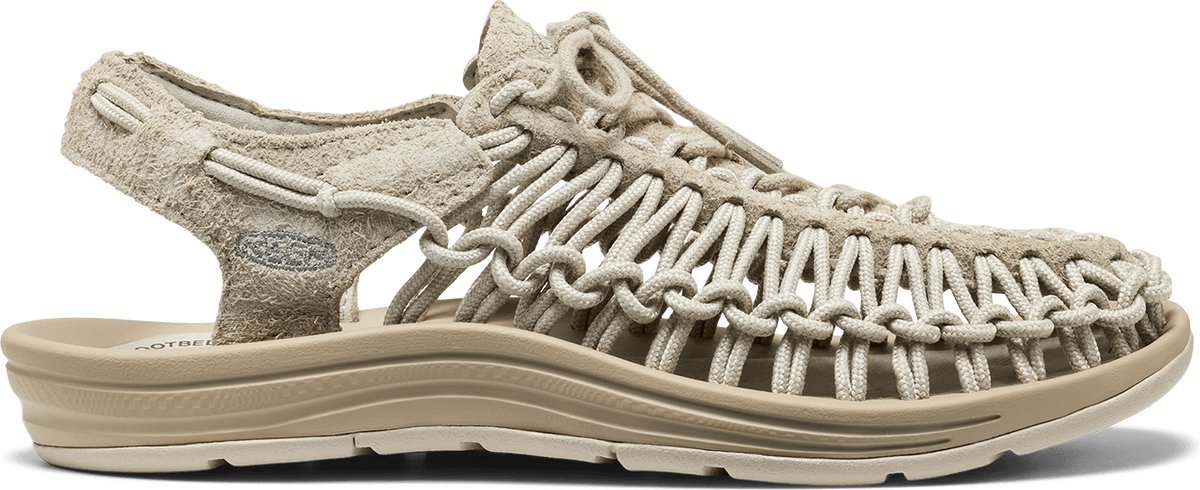 Keen Uneek Leather Sandalen Abbey Stone/Plaza Taupe Beige
