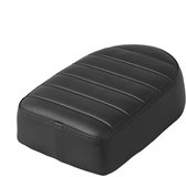 Achterzadel voor Fatbike Ouxi V8 / V20 – Comfortabel Duo Zitkussen – Zwart