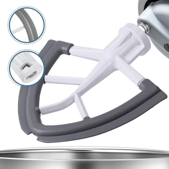 Randklopper voor Keukenmachine 4.5-5QT - Flexibele Mixeraccessoire van KitchenAid — afbeelding 2