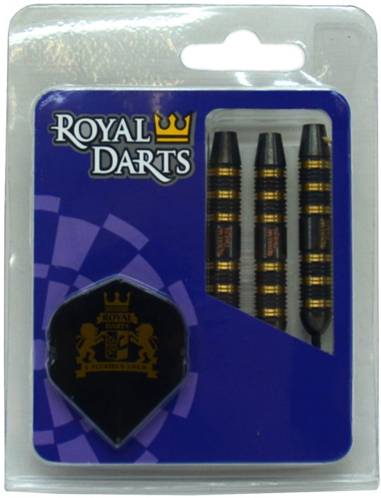 Royal Darts dartpijlen set Pearl 23 gram brass voor kinderen en volwassenen. van Merkloos — afbeelding 2