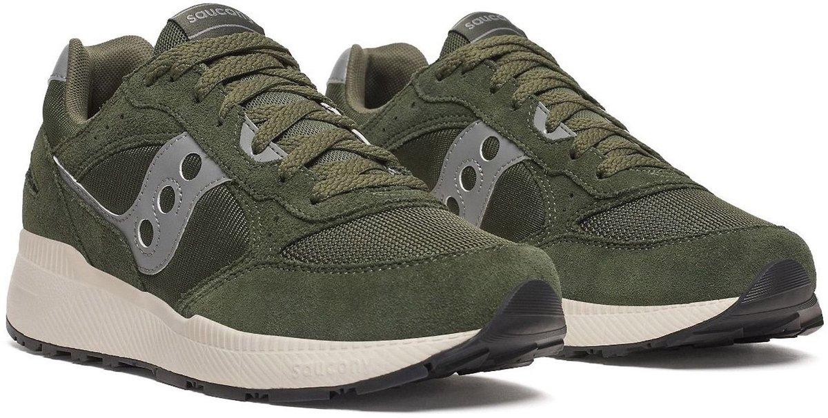 donkergroen - wit - grijs