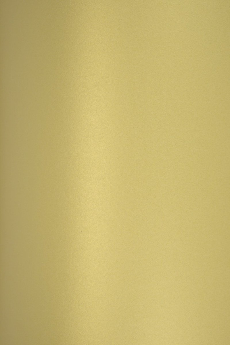 Netuno - goud metallic papier - A4 - 21 x 29,7 cm - 10 vellen - 120 gram - Majestic Mellow Yellow