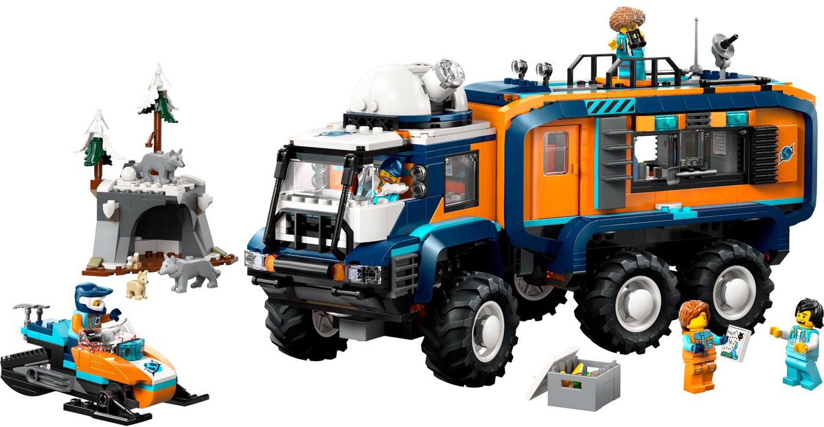 LEGO® City Laboratoriumtruck op de Noordpool Bouwset - 60471 — afbeelding 12