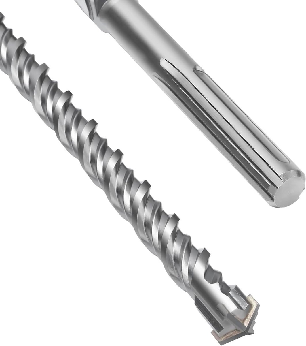 SDS Max Betonboor 25 x 800 mm met 4 Snijkanten voor Hamerboren