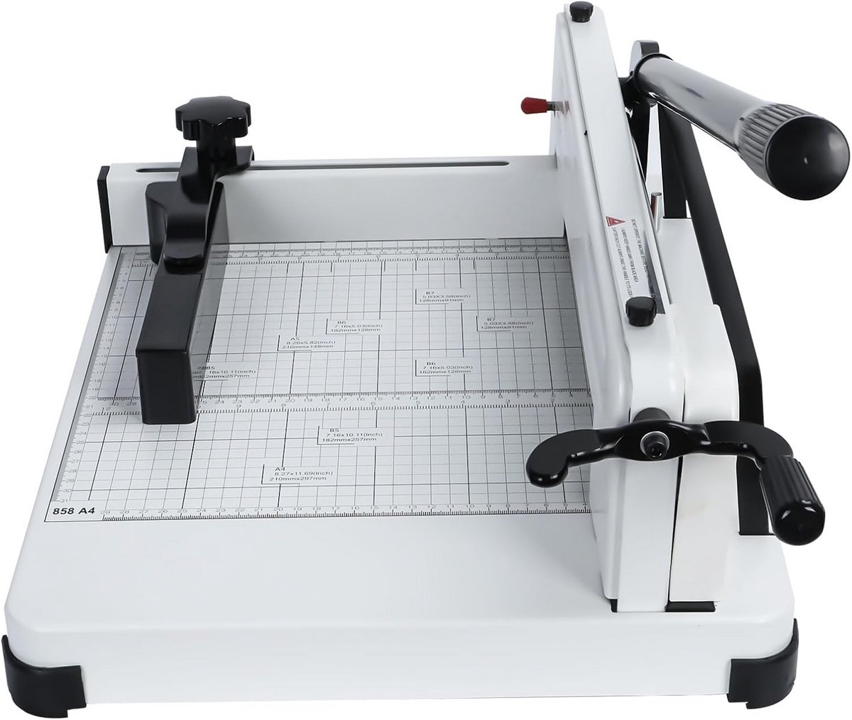 Professionele Guillotine Papiersnijmachine A4 - Hoge Capaciteit 400 Vel - Nauwkeurige Papiertrimmer