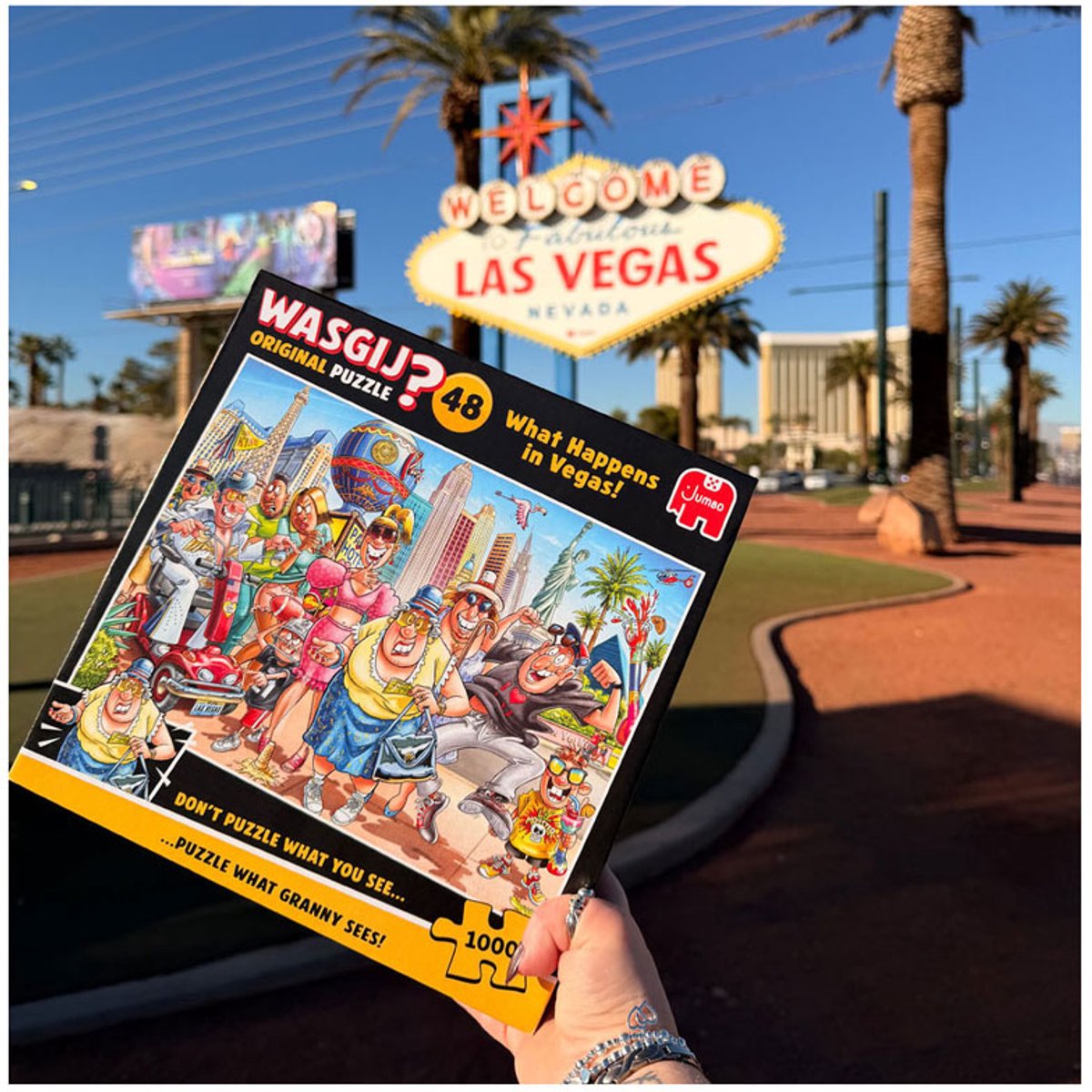 Wasgij Original 48 What Happens in Vegas! - Puzzel 1000 stukjes volwassenen - Legpuzzels — afbeelding 8