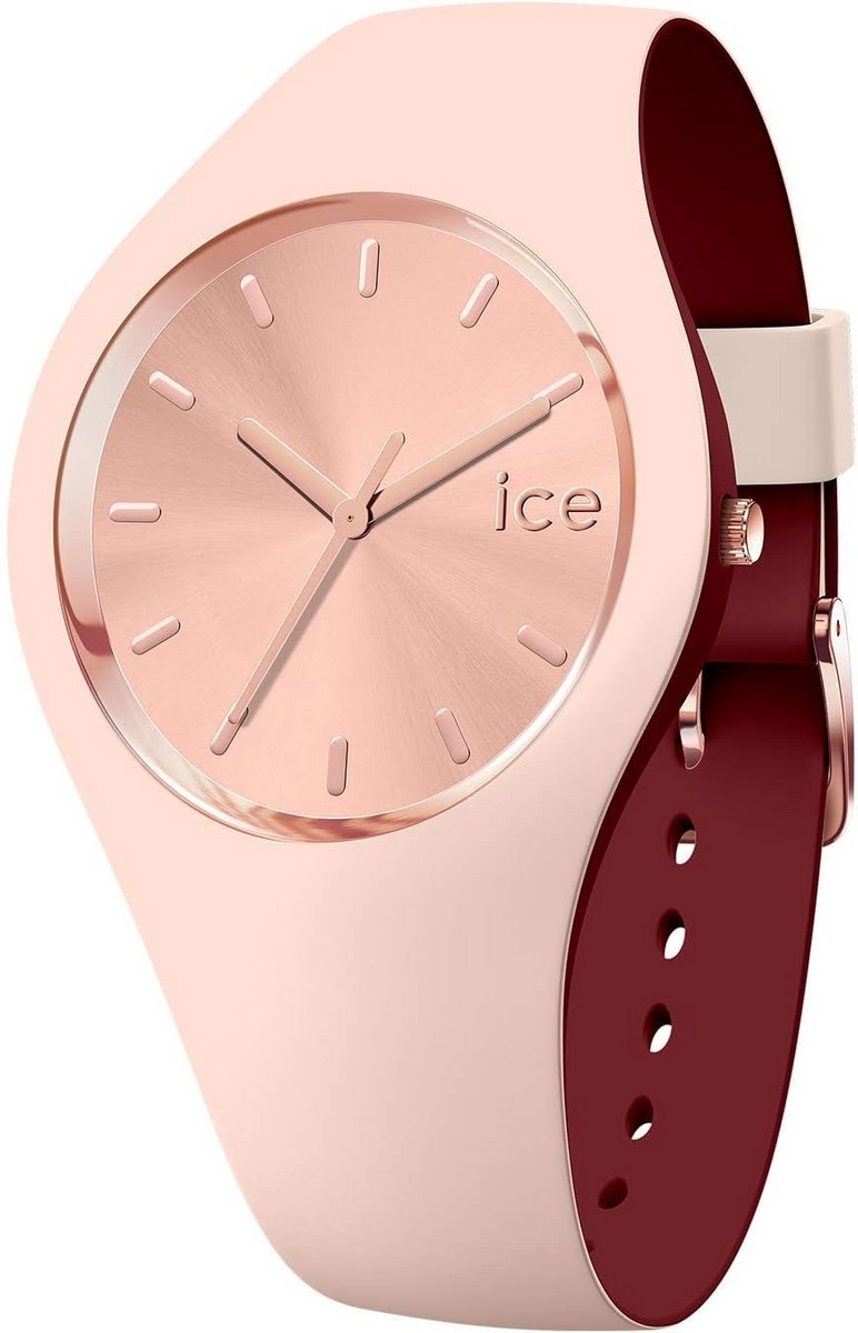 Dames Horloge Wit Aqua Silicone Band Chic Sportief Klein Medium