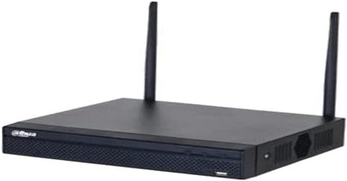 Draadloze 4-kanaals 1080p IP Camera Recorder met Wifi