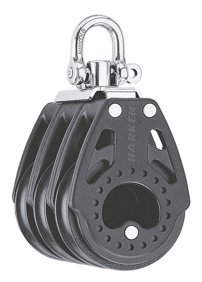 Harken 2640 3-schijfs 40C Carbo blok