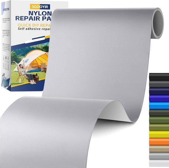 Waterdichte Reparatiepleisters Nylon Zelfklevend voor Tenten en Kleding — afbeelding 4