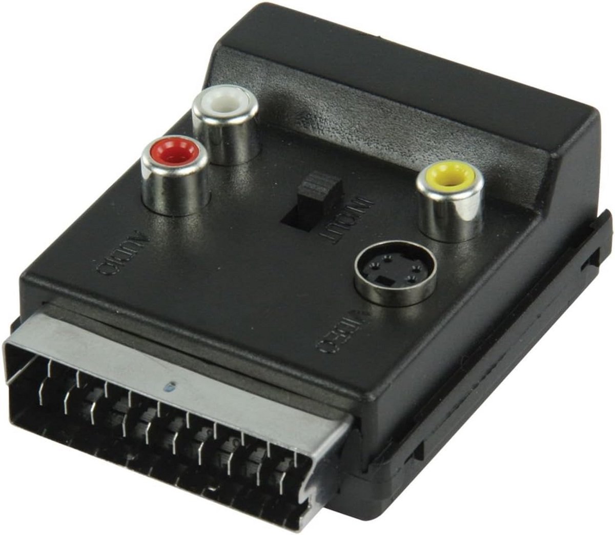 SCART naar RCA/S-Video Adapter - Video/Audio Converter Kabel