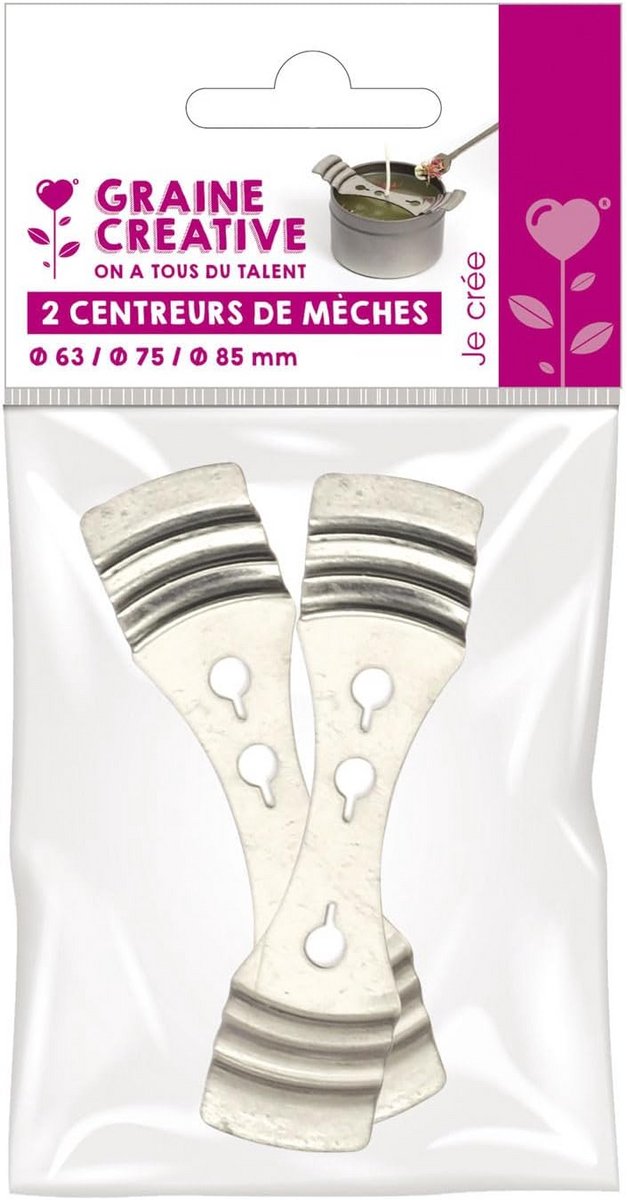 Centreerboor voor Kaars Gieten DIY 2 Stuks