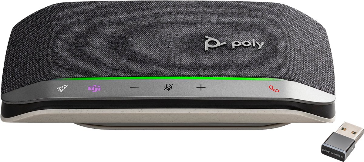 Bol.com Portable Bluetooth Speakers Poly Sync 20+ aanbieding