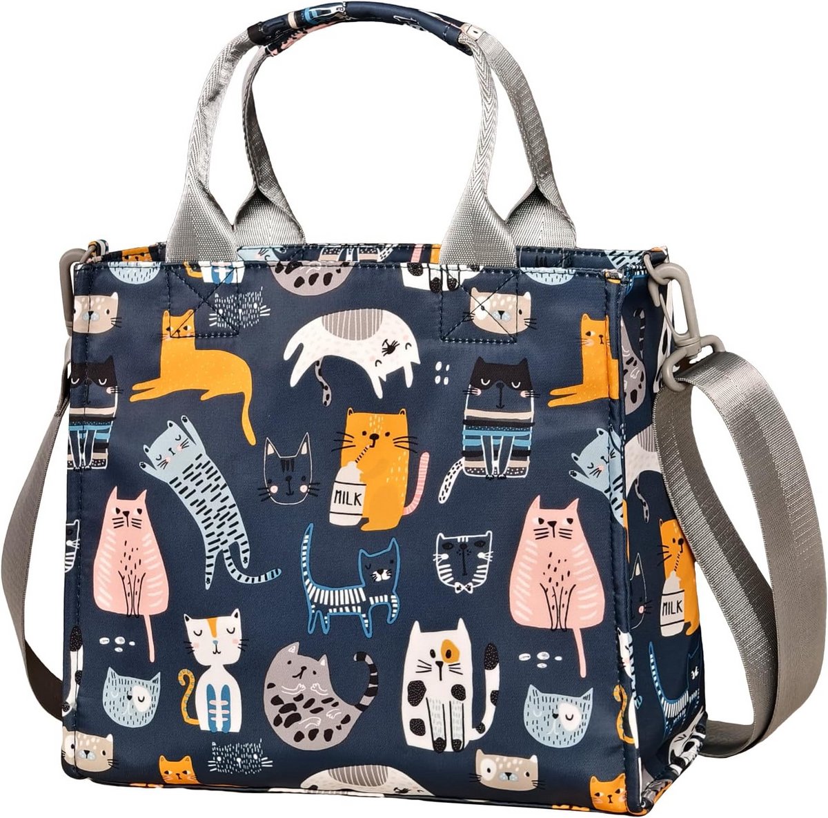 Waterdichte Kleine Luiertas Tote - Compacte Multifunctionele Baby Handtas voor Onderweg