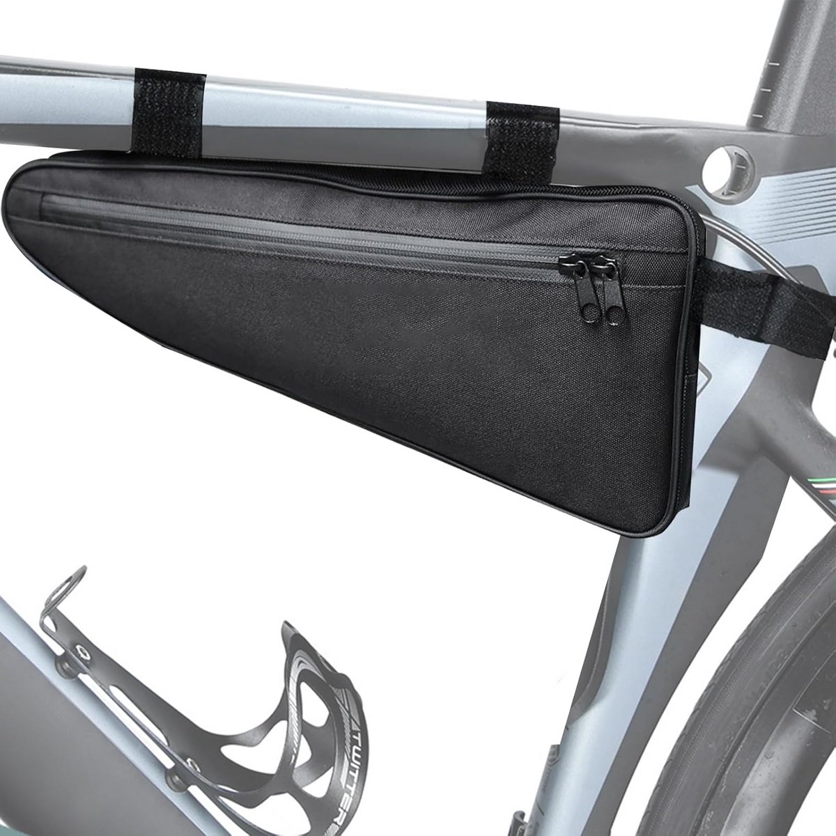 Waterdichte Fietstas Frame Tas 2.5L - Driehoekig met Zijvak voor Racefiets en Mountainbike