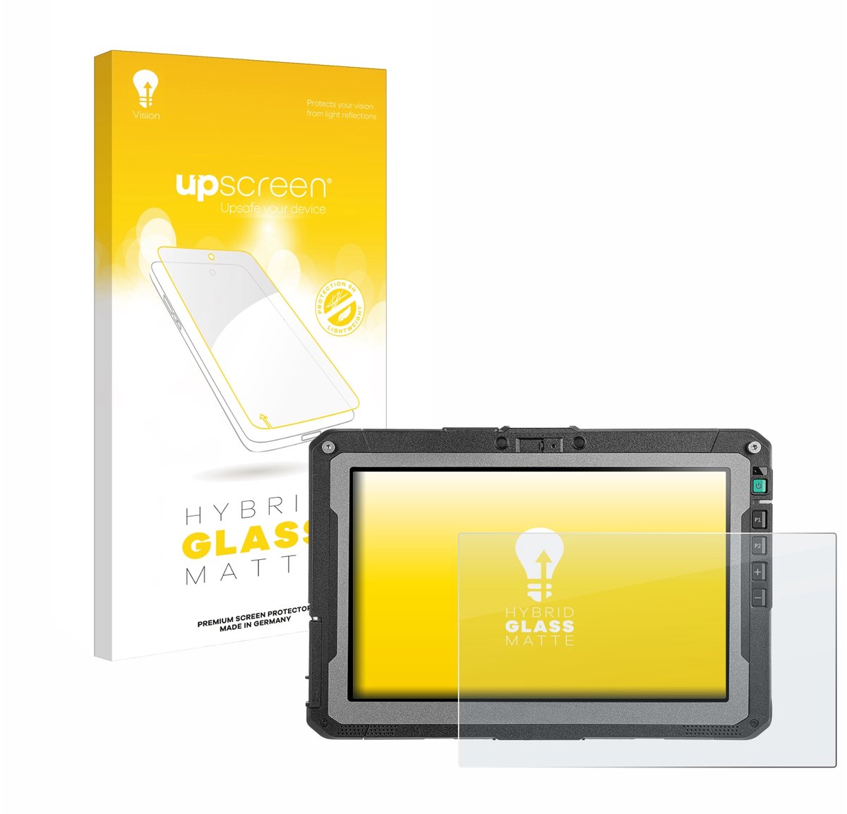 upscreen - Screenprotector voor Getac ZX10 G2 - Folie Beschermfolie Beschermglas matte