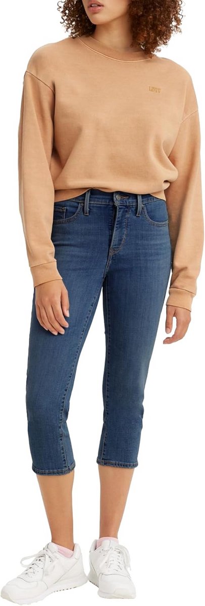 Dames Capri Jeans met Shaping Effect