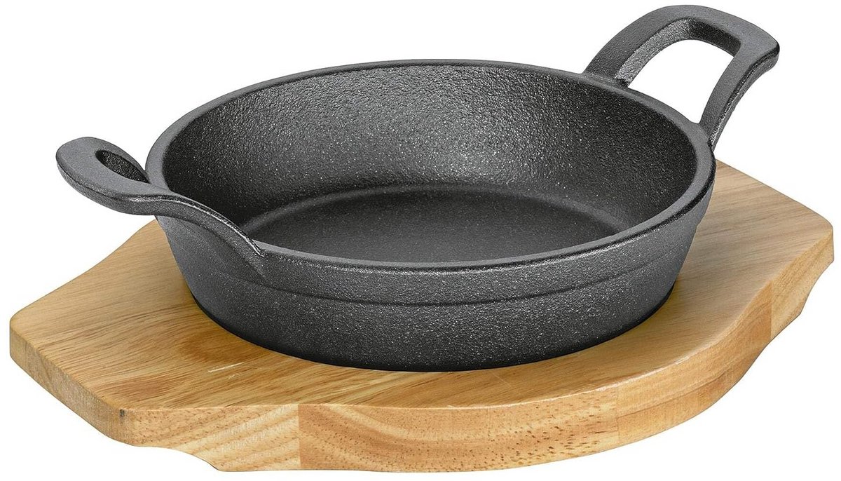 Serveerpan 305251016 Ø 28 cm - Gietijzer - Zilver