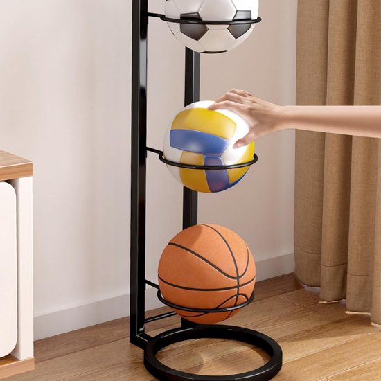 SGerste Balstandaard – 2 Stuks, Geschikt Voor Voetbal, Basketbal, Volleybal En Meer (kunststof)