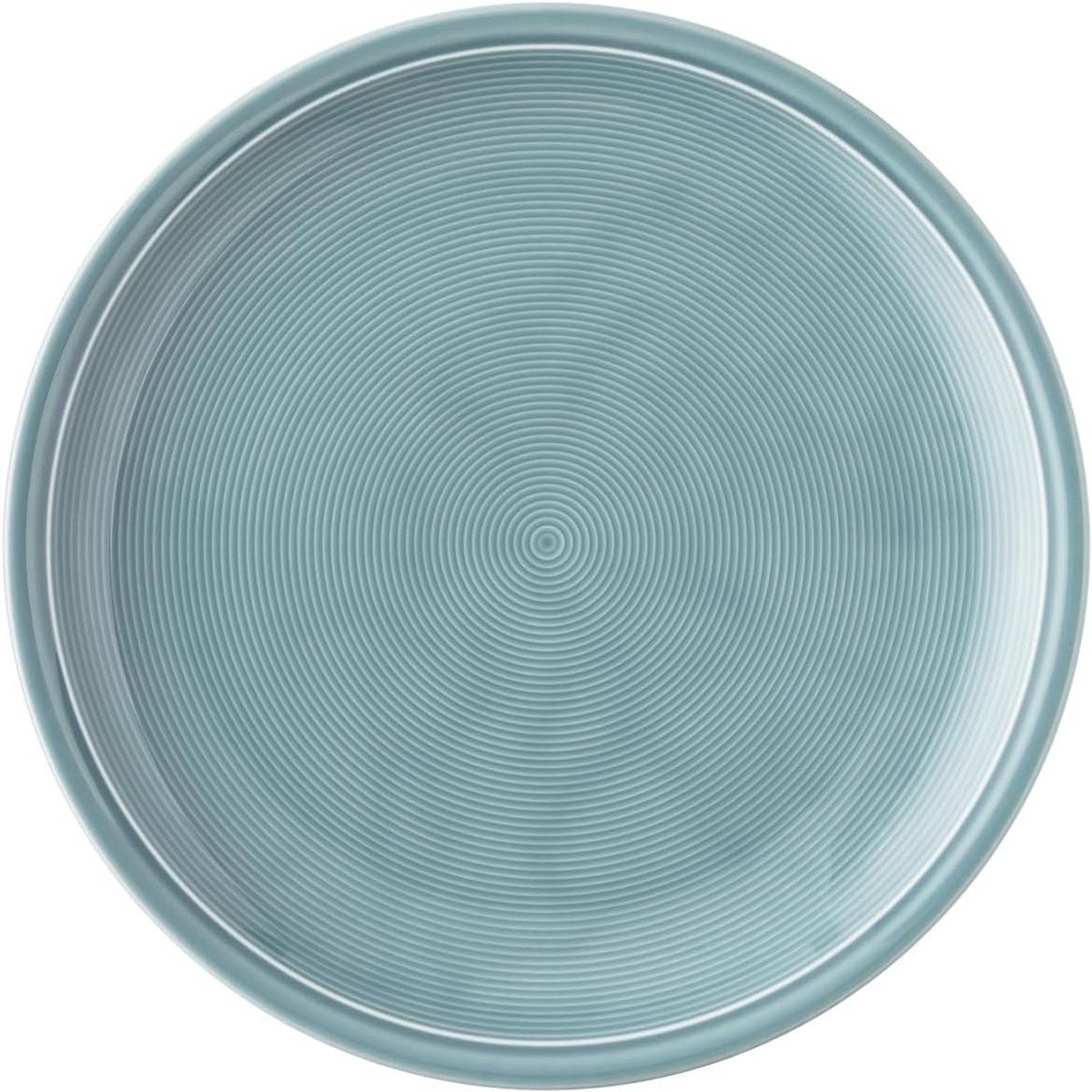 Set van 4 Platte Borden 28 cm met Lichte Golfstructuur