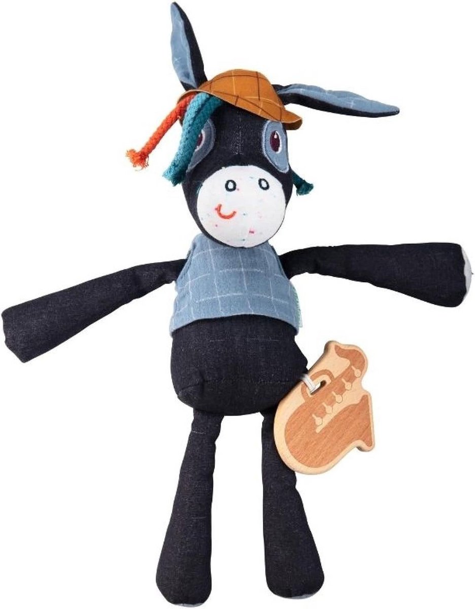 Muziekachtige knuffel met slaapliedje voor baby