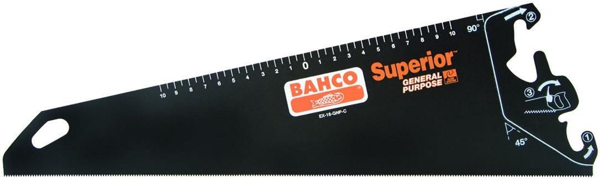 Bahco Zaagblad voor algemeen gebruik, zaag, 4