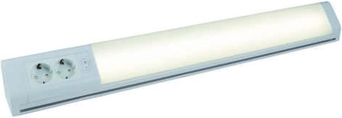 LED Onderbouwlamp 15W Warm Wit Licht met Schakelaar en Stopcontacten