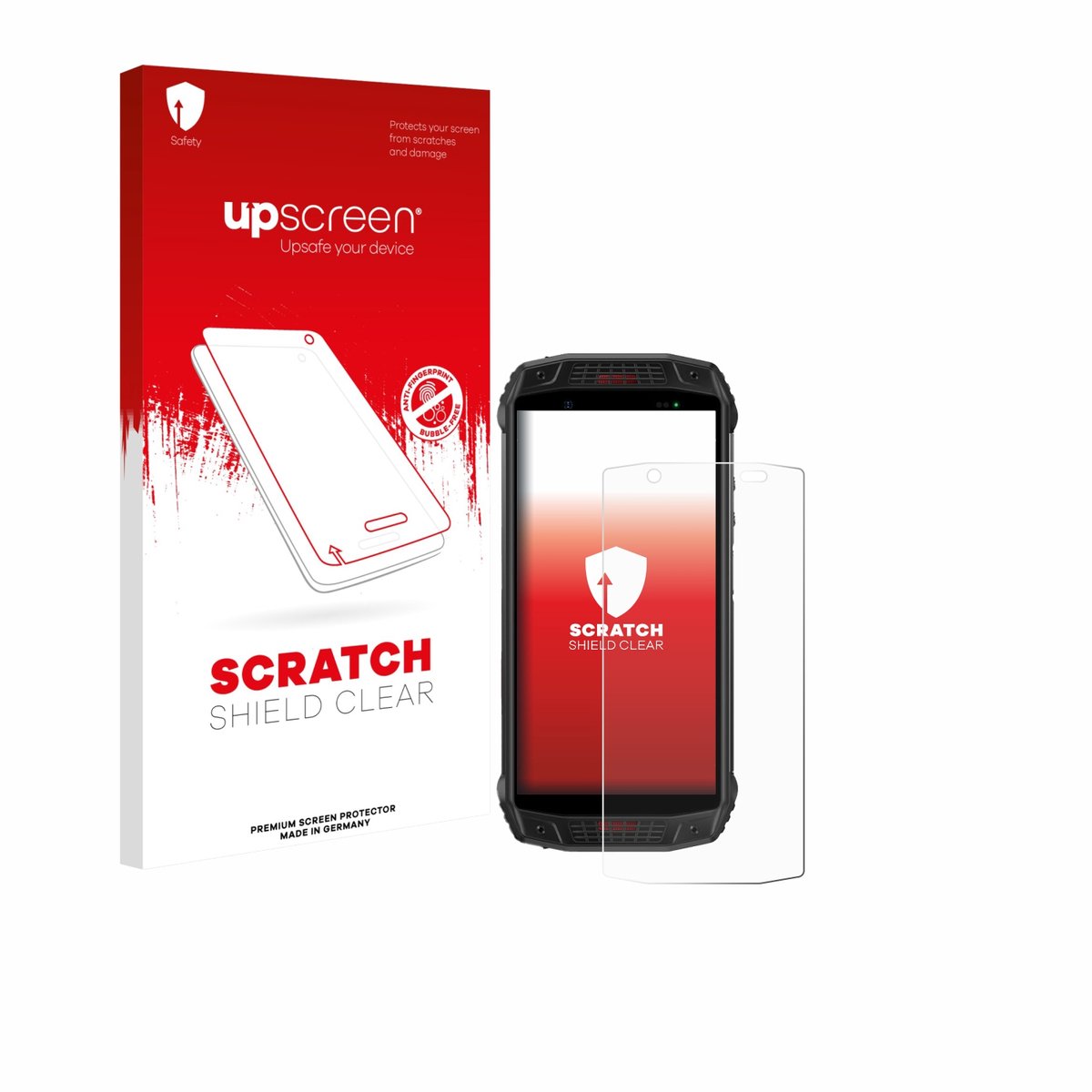upscreen - Screenprotector voor Ulefone Armor 15 - Folie Beschermfolie transparant