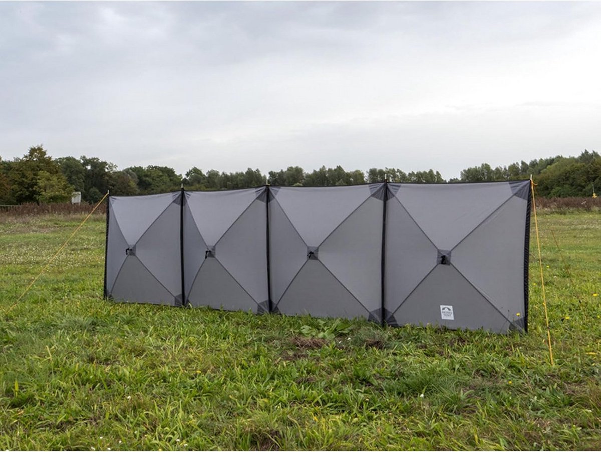 Universeel Windscherm voor Camping en Strand - 500x125 cm - Privacy en Windbescherming