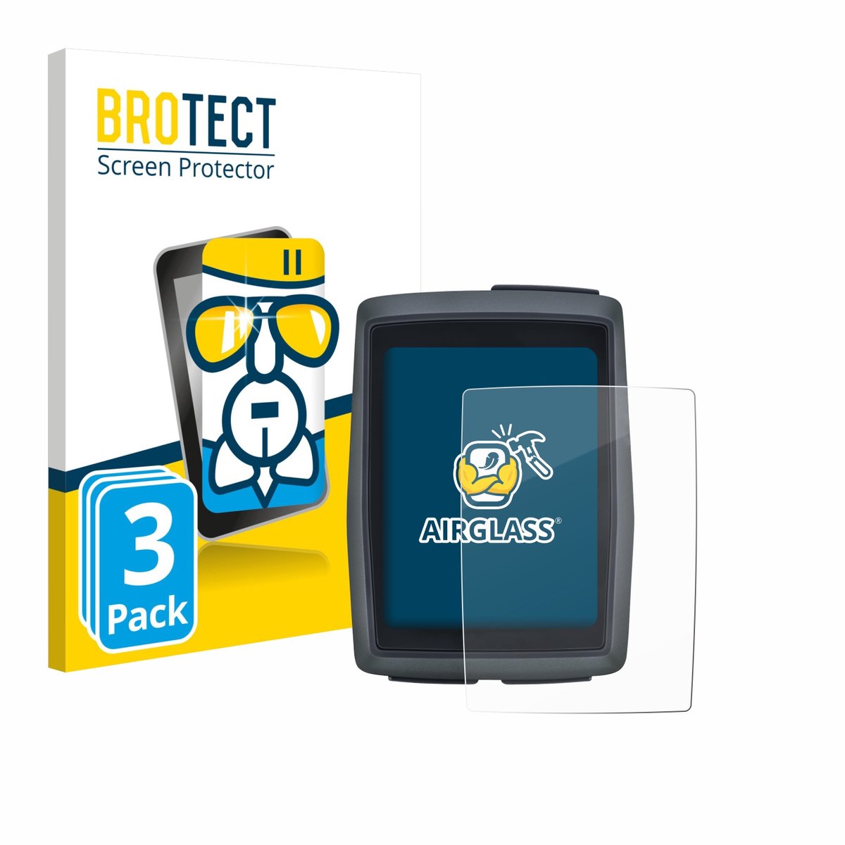 Screenprotector 3 Stuks voor Sigma Eox View 700 Beschermglas transparant